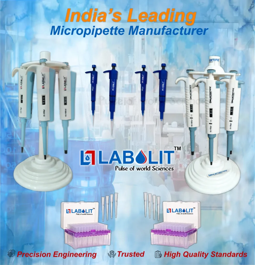 India’s Leading Micropipette Manufacturer Serving Laboratories Across India and the World